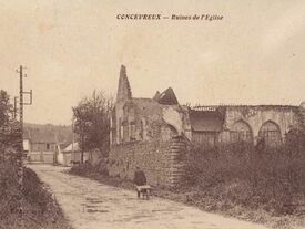 Eglise détruite en 1917